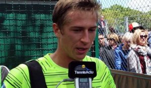 Roland-Garros 2015 - Kimmer Coppejans : "Je me suis fait peur"