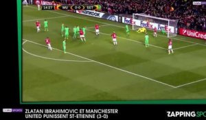 Zap Sport 17 février : Zlatan Ibrahimovic et Manchester United punissent St-Etienne (vidéo)