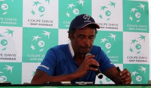 Coupe Davis 2016 - Noah vanne Gasquet sur sa danse Saga Africa