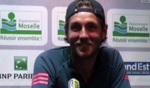 Moselle Open 2016 - Lucas Pouille : "Le trophée de Metz, il fait 20 kg"