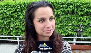 Roland-Garros 2016 - Amandine Hesse et ses objectifs sur ce tournoi de Roland-Garros !