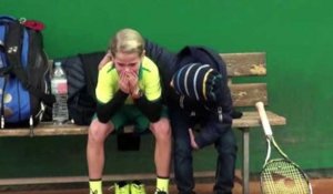 Tennis - Open 10-12 ans -L'Allemand Marc Majdandzic, futur star, enchante Boulogne-Billancourt