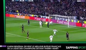 Zap Sport 16 février : Karim Benzema devient le meilleur buteur français de la Ligue des Champions (vidéo)