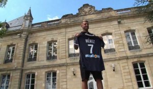 Football/Bordeaux: présentation officielle de Jérémy Ménez