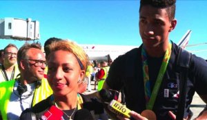 JO-2016: Yoka-Mossely, un couple en or de retour de Rio