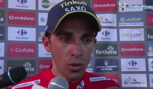 La Vuelta 2014 - Alberto Contador prend le maillot rouge à l'issue de la 10e étape