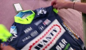 Cyclisme - Le maillot du Team Wanty-Groupe Gobert de Yoann Offredo