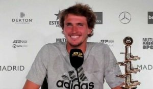ATP - Madrid 2021 - Alexander Zverev : "I just won a Masters and there's none in German ? As you see, the Germans really don't care"