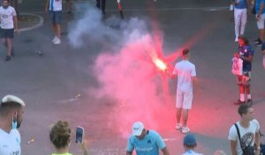 Marseille: retour des supporters au stade Vélodrome