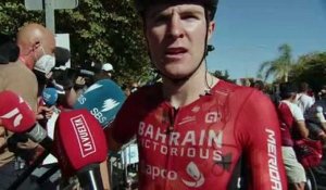 Tour d'Espagne 2022 - Fred Wright : "Primoz Roglic fell ? I haven't seen and I don't know !"