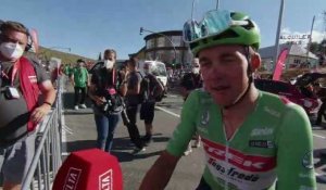 Tour d'Espagne 2022 - Mads Pedersen à l'arrivée de la 20e étape de La Vuelta !