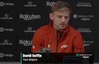 Coupe Davis 2022 - David Goffin et la Belgique : "On a deux jours pour se remobiliser et y croire à la qualification"