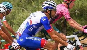 Tour d'Espagne 2022 - Thibaut Pinot : "La journée n'est pas si bonne que ça au final avec la perte de Quentin Pacher sur chute !"