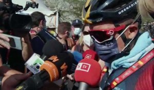 Tour d'Espagne 2022 - Richard Carapaz à l'arrivée de la 9e étape de La Vuelta !