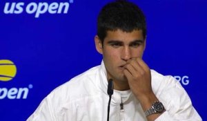 US Open 2022 - Carlos Alcaraz : "Nobody wants to win a game like that"