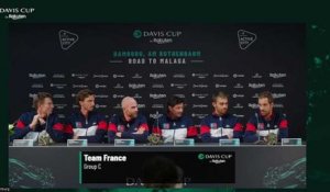 Coupe Davis 2022 - L'équipe de France à Hambourg : "On est prêt pour se qualifier pour les quarts en Espagne"