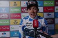 Tour d'Espagne 2022 - Richard Carapaz : “La verdad es que nos vamos muy contentos, un maillot, tres etapas, no me viene nada mal”