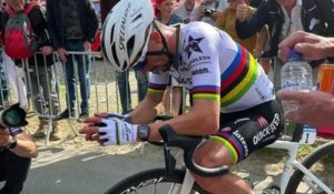 Flèche Wallonne 2022 - Julian Alaphilippe : "Soulagé que la course soit terminée..."