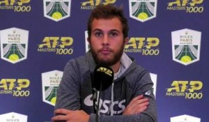 ATP - Rolex Paris Masters 2021 - Hugo Gaston : "Je reste la même personne ! Beaucoup de choses ont changé, mais pas forcément de mon côté"