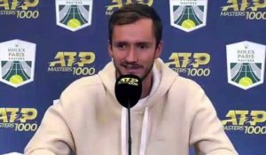 ATP - Rolex Paris Masters 2021 - Daniil Medvedev : "Les grandes victoires, quand je dis les « grandes », parfois ce n'est pas de gagner un Grand Chelem"