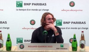 Roland-Garros 2022 - Stefanos Tsitsipas : "What is the biggest question I ask myself in my life ?"