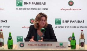 Roland-Garros 2022 - Amélie Mauresmo : "Djokovic-Nadal, il n'y avait pas de bonnes solutions, on n'était plus dans le gris que dans le noir et blanc"