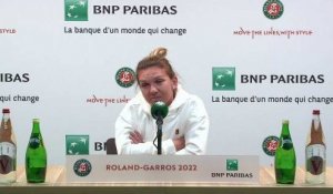 Roland-Garros 2022 - Simona Halep : "Have you ever had a panic attack in your life?"