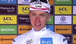 Tour de France 2022 - Tadej Pogacar : "I was not strong enough to let go Jonas Vingegaard"