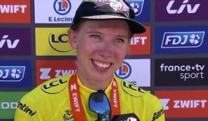 Tour de France Femmes 2022 - Lorena Wiebes :  It’s really special, I will maybe sleep in this jersey