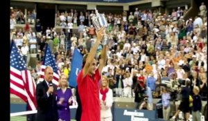US Open 2022 - Roger Federer, king of the court, when he won five consecutive US Open titles