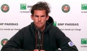 Roland-Garros 2021 - Dominic Thiem : "Djokovic, Federer or Nadal ... the biggest challenge is playing Rafa, here, on the Chatrier court"