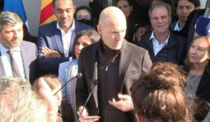 Marseille: Zidane inaugure une maison médicale digitale dans son quartier d'enfance