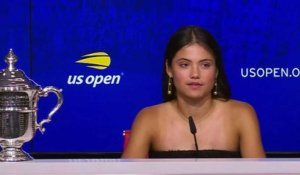 US Open 2021 - Emma Raducanu : "it's an absolute dream. You just have visions of yourself going up to the box, hugging everyone, I mean, celebrating"