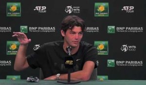 ATP - Indian Wells 2022 - Taylor Fritz : "Rafael Nadal's competitiveness is incredible, it's like nobody wants to win as much as him"
