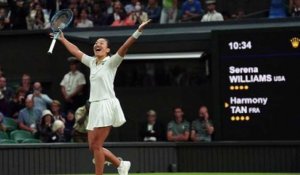 Wimbledon 2022 - Harmony Tan a battu Serena Williams : "Je réalisais, sans vraiment réaliser, j'ai levé les bras, sans être sûre"