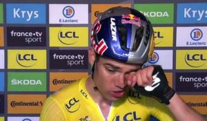 Tour de France 2022 - Wout Van Aert : "It was 10km all out, I didn't want to take any risks"