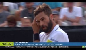Zap Sport 16 juin : Benoît Paire se qualifie pour les quarts de finale au tournoi de Stuttgart (vidéo)