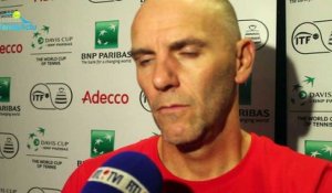 Coupe Davis 2017 - BEL-AUS - Johan Van Herck : "On n'a pas aimé la Belgique l'arrogance de Yannick Noah"