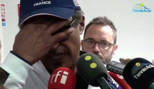 Coupe Davis 2017 - FRA-SRB - Yannick Noah s'imagine bien recevoir les Belges au stade Pierre-Mauroy en finale"