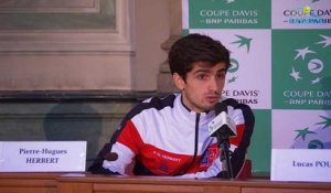 Coupe Davis 2017 - FRA-BEL - Pierre-Hugues Herbert : "Comme de l'héroïne en intraveineuse"