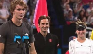 Hopman Cup 2019 - Alexander Zverev interpelle Federer : "On en a assez de vous... !"