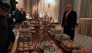 "Shutdown": fast-food à la Maison Blanche, c'est Trump qui paye