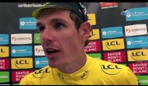 Critérium du Dauphiné 2018 - Daryl Impey : "C'est un énorme bonus ce maillot jaune de leader"