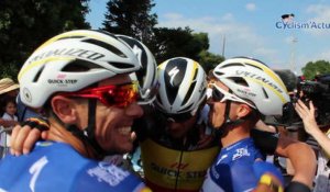 Tour de France 2018 - La 4e étape à Fernando Gaviria, la joie des Quick-Step de Julian Alaphilippe et de Philippe Gilbert
