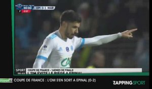 Zap Sport - 24 janvier - L'OM s'en sort à Epinal (0-2)