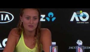 Open d'Australie 2018 - Kristina Mladenovic titrée en double : "Je suis loin de faire de la merde"