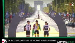 Zap Sport - 30 juillet : Geraint Thomas remporte le Tour de France 2018 (vidéo)