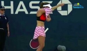 US Open 2018 - Alizé Cornet et son haut enlevé sur le court : "J'ai fait changer la règle"