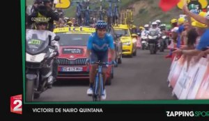 Zap sport - 26 juillet : La belle victoire de Quintana (Vidéo)