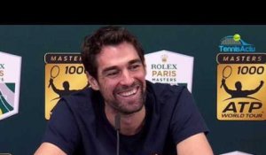 Rolex Paris Masters 2018 - Jérémy Chardy : "Je n'ai pas de nouvelles pour la Coupe Davis, ce n'est pas très bon signe"